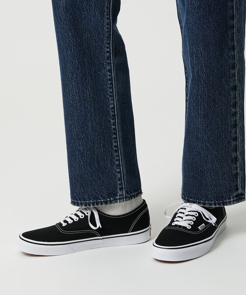 VANS(バンズ)の「<VANS>オーセンティック スニーカー(スニーカー・メンズ・ブラック/その他1・26cm/27cm/28cm)」の3枚目の写真