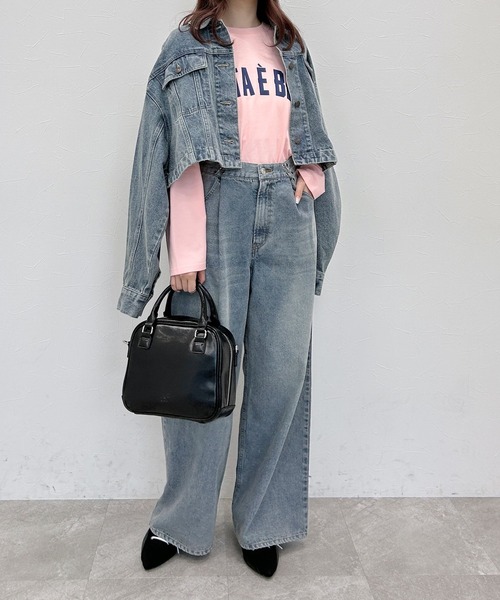 Heather（ヘザー）の「スクエアボストンBAG　145480（ボストンバッグ・レディース・ブラック/ベージュ/シルバー・ONE SIZE）」の15枚目の写真