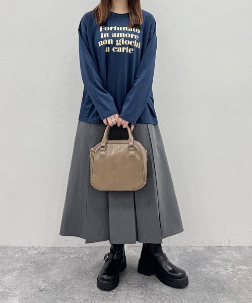 バーバリー ボストンバッグ Heather（ヘザー）の「スクエアボストンBAG 145480（ボストン
