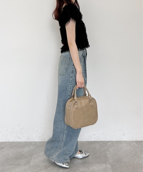 セール】スクエアボストンBAG 145480（ボストンバッグ）｜Heather