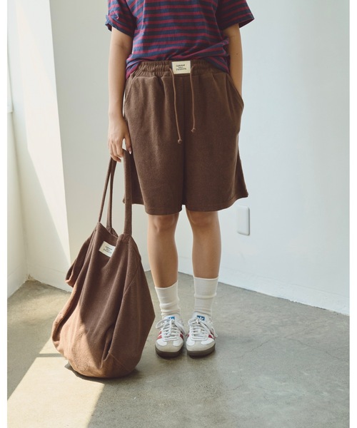 common gull products.（コモンガルプロダクツ）の「夏の傍のバッグ（トートバッグ・レディース・アイボリー/ピンク/ブラウン・フリー）」の19枚目の写真