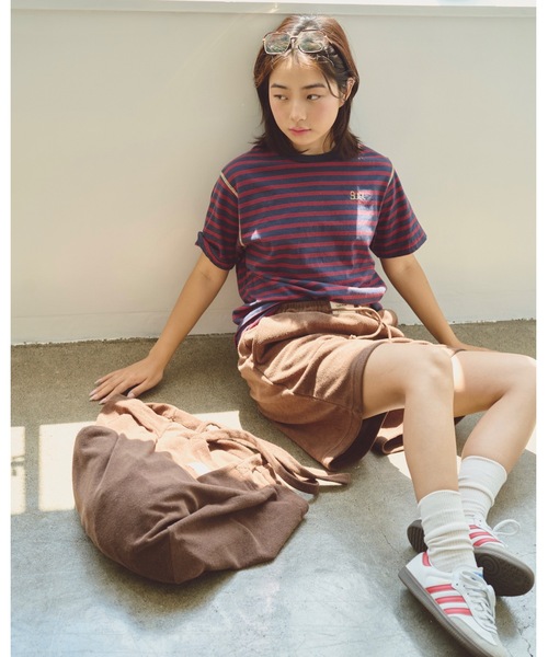 common gull products.（コモンガルプロダクツ）の「夏の傍のバッグ（トートバッグ・レディース・アイボリー/ピンク/ブラウン・フリー）」の21枚目の写真