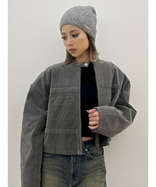 GYDA（ジェイダ）の「GYDAプレートスパンコールニットビーニー（ニットキャップ/ビーニー・レディース・グレー/ブラック・FREE）」の19枚目の写真