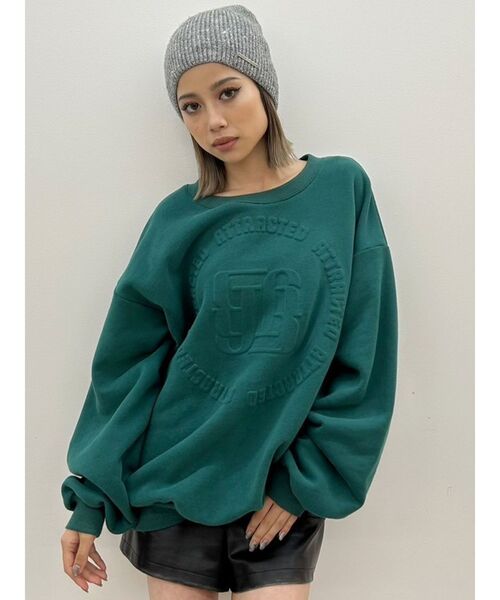 GYDA（ジェイダ）の「GYDAプレートスパンコールニットビーニー（ニットキャップ/ビーニー・レディース・グレー/ブラック・FREE）」の22枚目の写真