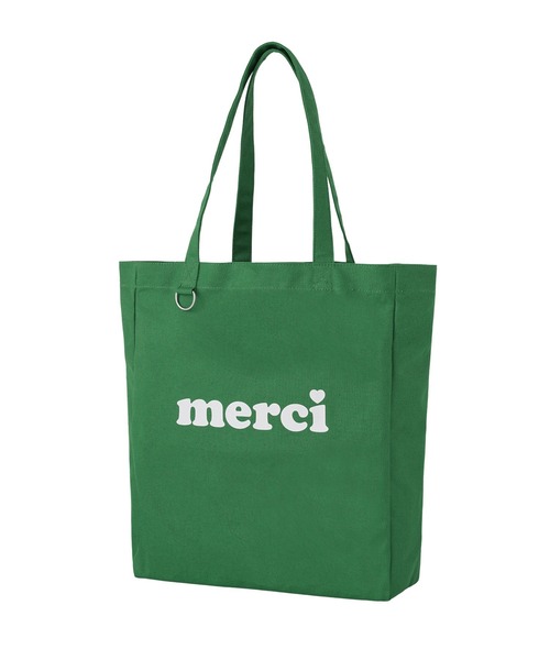 ★Merci★ ロゴ入り 大サイズ カラートートバッグ 送料関税込 楽天市場】【クーポン4種あり】Merci メルシートートバッグ
