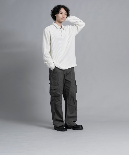 aimoha(アイモハ)の「aimoha men versatile cargo pants(カーゴパンツ・メンズ・ブラック/カーキ/ダークグレー・MEDIUM/LARGE/X-LARGE/XX-LARGE/XXX-LARGE/XXXX-LARGE)」の17枚目の写真