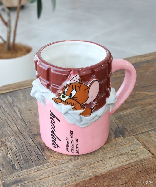 公式】トムとジェリー マグカップ チョコレート（グラス/マグカップ