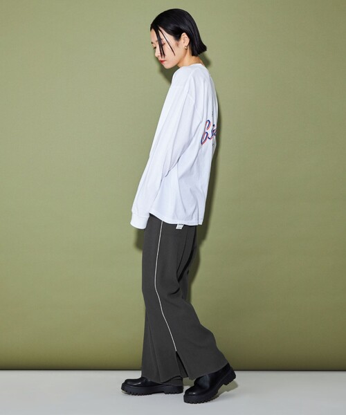 CITEN（シテン）の「＜CITEN＞ワイドニットパンツ（その他パンツ・レディース・ダークグレー/ダークブラウン・M/S）」の8枚目の写真