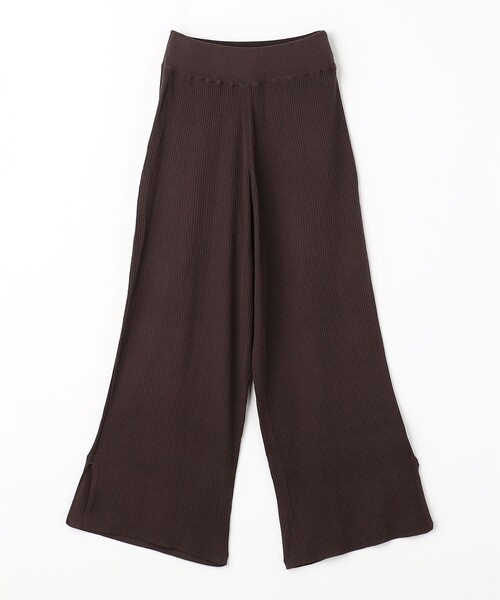 CITEN（シテン）の「＜CITEN＞ワイドニットパンツ（その他パンツ・レディース・ダークグレー/ダークブラウン・M/S）」の19枚目の写真