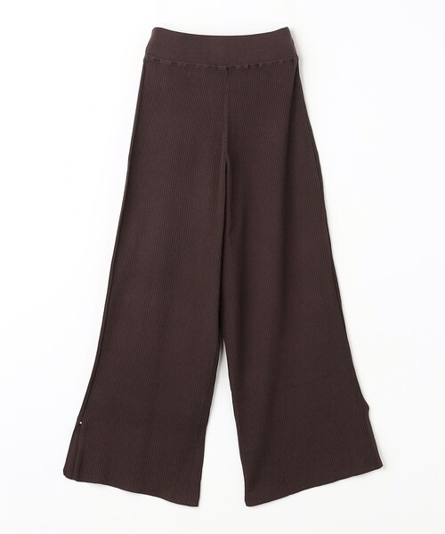 CITEN（シテン）の「＜CITEN＞ワイドニットパンツ（その他パンツ・レディース・ダークグレー/ダークブラウン・M/S）」の20枚目の写真
