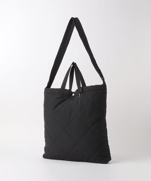 green label relaxing(グリーンレーベルリラクシング)の「【別注】<fellowww>GLR パデッド トートバッグ(トートバッグ・メンズ・ブラック/ベージュ・FREE)」の8枚目の写真