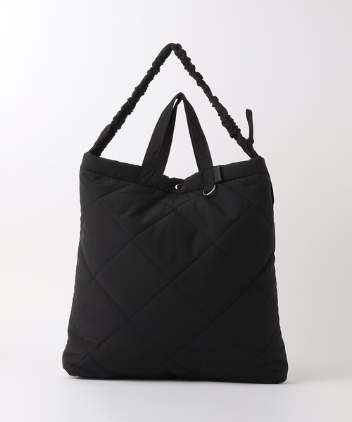 green label relaxing(グリーンレーベルリラクシング)の「【別注】<fellowww>GLR パデッド トートバッグ(トートバッグ・メンズ・ブラック/ベージュ・FREE)」の15枚目の写真