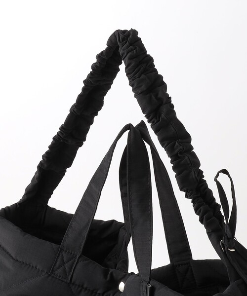 green label relaxing(グリーンレーベルリラクシング)の「【別注】<fellowww>GLR パデッド トートバッグ(トートバッグ・メンズ・ブラック/ベージュ・FREE)」の16枚目の写真