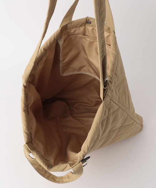 green label relaxing(グリーンレーベルリラクシング)の「【別注】<fellowww>GLR パデッド トートバッグ(トートバッグ・メンズ・ブラック/ベージュ・FREE)」の22枚目の写真