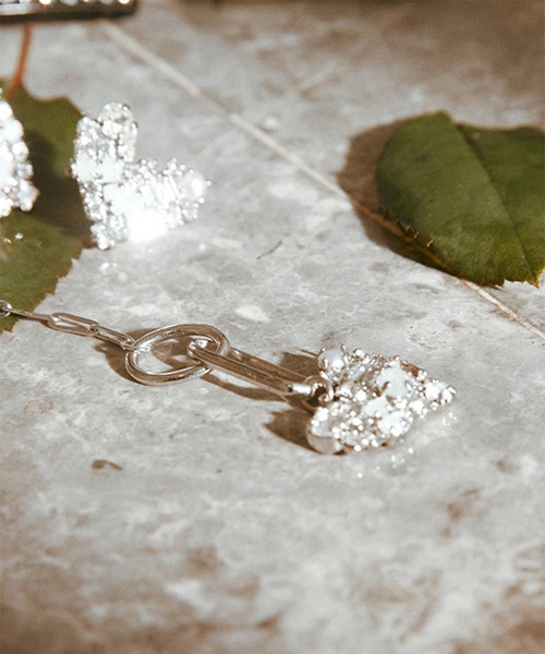 【VINTAGE HOLLYWOOD】Swing Heart Charm Necklace★送料無料 VINTAGE HOLLYWOOD（ビンテージハリウッド）の「VINTAGE