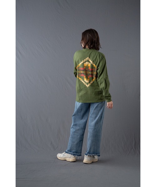 バックプリントLSティ（UNI)（Tシャツ/カットソー）｜PENDLETON（ペンドルトン） 7,700円