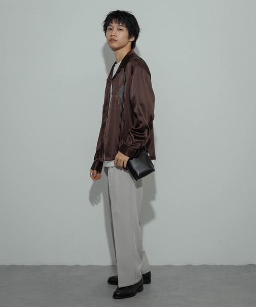 SENSE OF PLACE by URBAN RESEARCH(センスオブプレイスバイアーバンリサーチ)の「ボタニカルシシュウロングスリーブシャツ(シャツ/ブラウス・メンズ・ブラウン/グレー/ネイビー・MEDIUM/LARGE)」の21枚目の写真