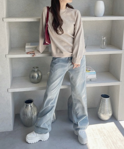 KITH マルチカラーニットセーター KITH 2024/AW マルチカラー ジップアップセーター完売