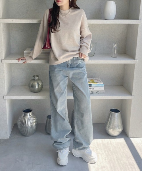 Max & co ニット イエロー チャコール F キレイめ オシャレ Max & co ニット イエロー チャコール F キレイめ オシャレ