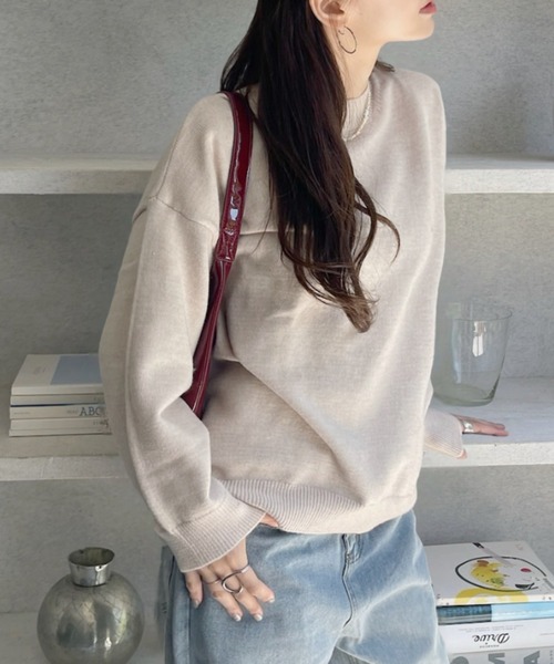 セール】【累計販売数9万点突破の大ヒットニット】 ミックスカラーゆる