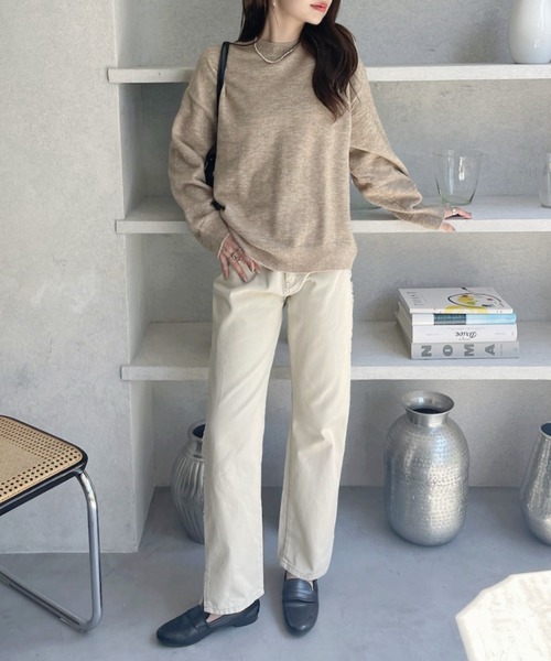 セール】もちふわが可愛い ミックスカラーニット（ニット