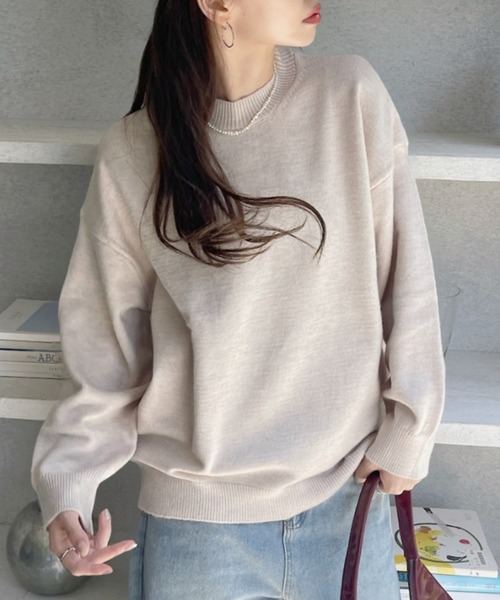 セール】【累計販売数9万点突破の大ヒットニット】 ミックスカラーゆる