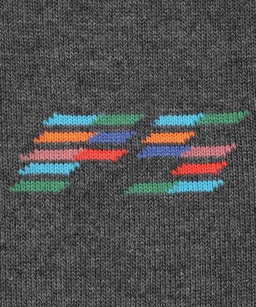 Paul Smith(ポールスミス)の「PSロゴ カジュアルソックス【240607 DRO】(ソックス/靴下・メンズ・ダークグレー/ブラック・25-27)」の4枚目の写真