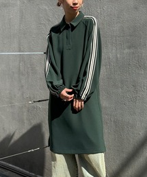 【ZOZO限定】サイドラインポロワンピース
