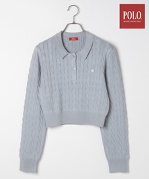 Heather | 【POLO BCS(ポロ・ビーシーエス)】ケーブルポロニット　148967(ニット/セーター)