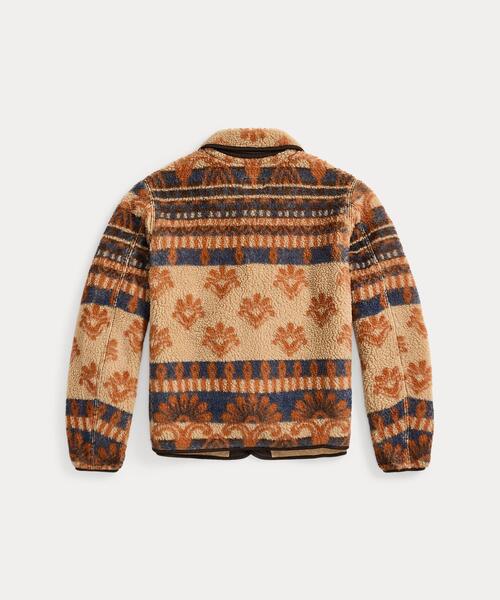 RRL（ダブル アール エル）の「ウールブレンド パイル フリース