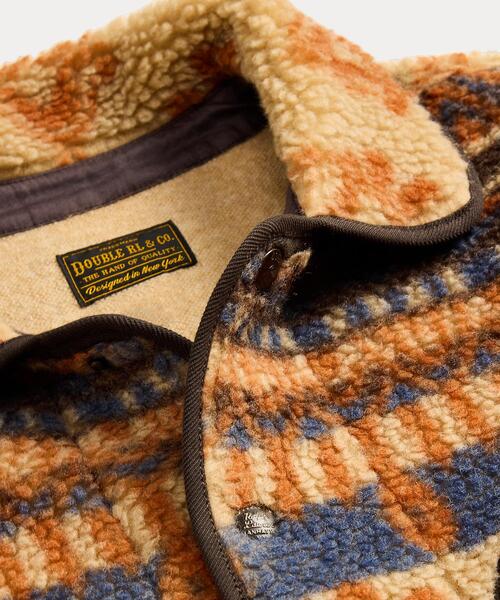 RRL（ダブル アール エル）の「ウールブレンド パイル フリース 