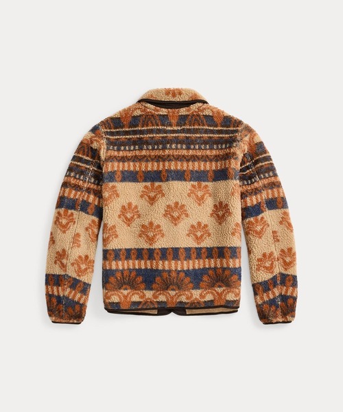 RRL（ダブル アール エル）の「ウールブレンド パイル フリース