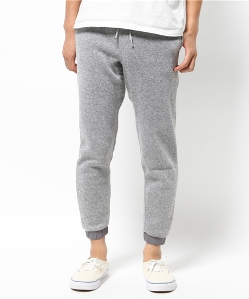 SHIPS（シップス）の「SA: フリース/タフタ バーシティ パンツ（その他パンツ・メンズ・グレー/ブラック・LARGE/MEDIUM/SMALL/X-LARGE）」の2枚目の写真
