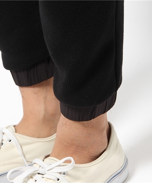 SHIPS（シップス）の「SA: フリース/タフタ バーシティ パンツ（その他パンツ・メンズ・グレー/ブラック・LARGE/MEDIUM/SMALL/X-LARGE）」の3枚目の写真