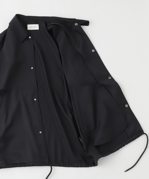 markaware(マーカウェア)の「MARKAWARE (マーカウェア) COACH JACKET A24C13BL01C(その他アウター・メンズ・ブラック・1/2/3)」の6枚目の写真