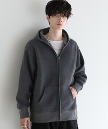 Buyer's select/裏起毛ヘビーウェイトビッグシルエットジップパーカー