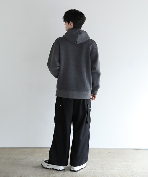 Buyer's select/裏起毛ヘビーウェイトビッグシルエットジップパーカー