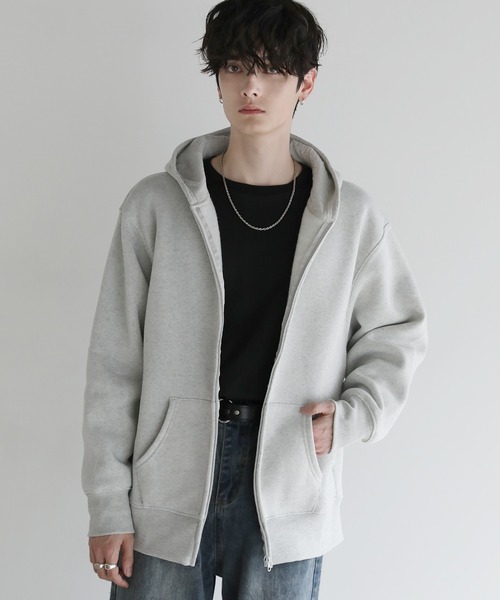 astro starlight パーカー Buyer's select/裏起毛ヘビーウェイトビッグシルエットジップパーカー