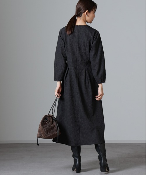 セール】ジャガードワンピース（ワンピース）｜NANO universe（ナノ