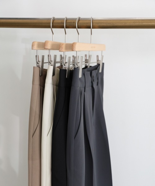 ハイウエストセンタープレススラックス（スラックス）｜select MOCA