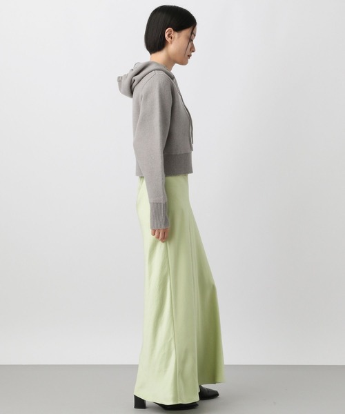 セール】コンパクトフードニットプルオーバー（ニット/セーター