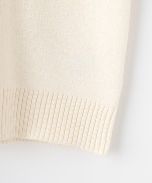 SHOO・LA・RUE(シューラルー)の「◆【110-140cm/リンク/男女兼用】アニマルモチーフニット(ニット/セーター・キッズ・ホワイト系/グレー/パープル・11/12/13/14)」の9枚目の写真