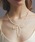 les bonbon�i���{���{���j�́u�yles bonbon�zbow pearl necklace/�{�E �p�[�� �l�b�N���X�i�l�b�N���X�j�v�b�z���C�g
