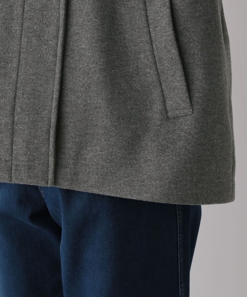 GLOBAL WORK Smile Seed Store（グローバルワーク スマイルシードストア）の「ウーリーテックブルゾン/116022（ブルゾン・レディース・ベージュ/チャコール/モカ・LARGE/SMALL/X-LARGE/MEDIUM）」の13枚目の写真