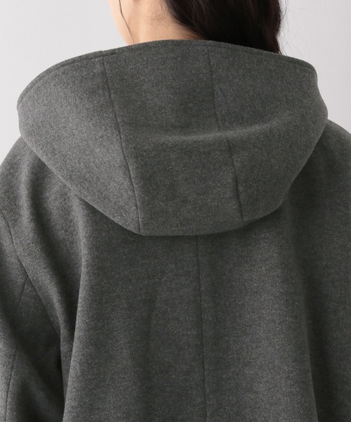 GLOBAL WORK Smile Seed Store（グローバルワーク スマイルシードストア）の「ウーリーテックブルゾン/116022（ブルゾン・レディース・ベージュ/チャコール/モカ・LARGE/SMALL/X-LARGE/MEDIUM）」の4枚目の写真