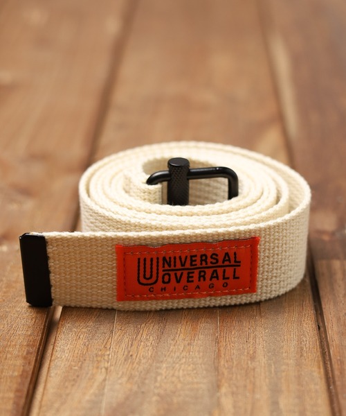 UNIVERSAL OVERALL(ユニバーサルオーバーオール)の「【UNIVERSAL OVERALL(ユニバーサルオーバーオール)】30mmアクリルテープ フランスカンベルト(ベルト・メンズ・ワインレッド/モスグリーン/ネイビー/オレンジ/ライトベージュ/ダークブラウン/ライトグレー/ブラック/オフホワイト・FREE)」の2枚目の写真