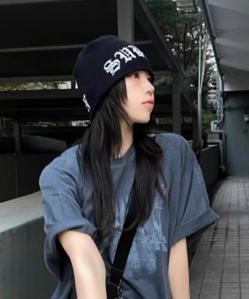 A'GEM/9 × .kom『.KOM/ドットケーオーエム』スターロゴビーニー（ニットキャップ/ビーニー）｜.KOM（ドットコム）