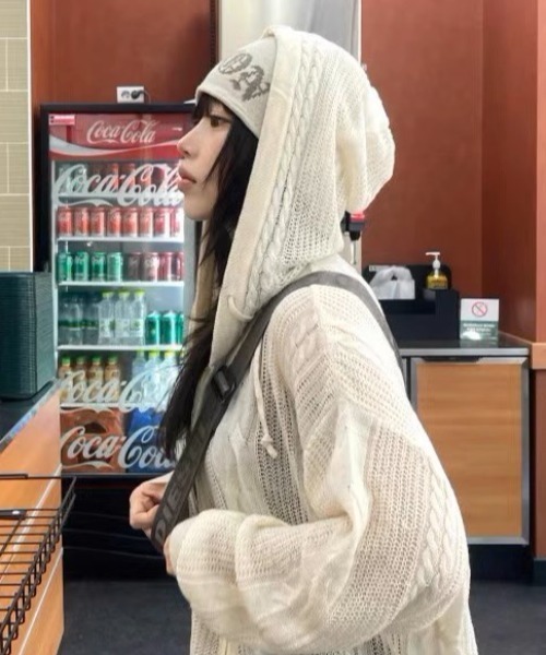 A'GEM/9 × .kom『.KOM/ドットケーオーエム』スターロゴビーニー（ニットキャップ/ビーニー）｜.KOM（ドットコム）