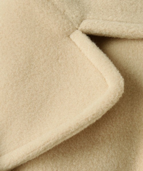 F i.n.t（フィント）の「ダブル釦Aラインピーコート/F&A/fint（ピーコート・レディース・ライトベージュ/モカ/ネイビー・FREE）」の13枚目の写真