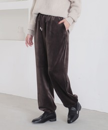 細コール裏ベロアジョガーパンツ